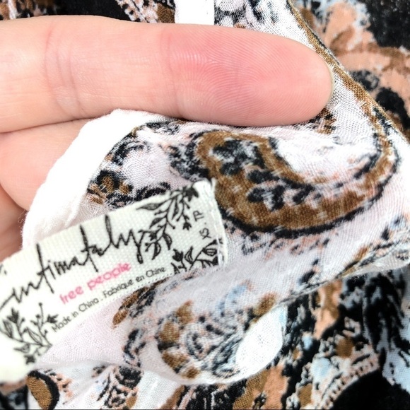 Free People Intimately - Dobby Dot Slip Ivory Combo - XS - Picture 7 of 9